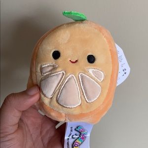 Orin the Orange Squishmallow Clip-On